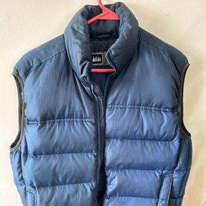 REI Blue Men's Puffy Vest